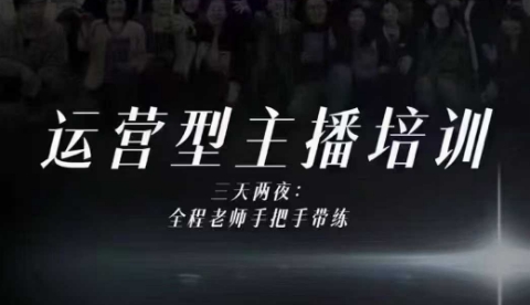 婉婉运营型主播培训线下课，主播四大能力，十小时线下录像+字幕，内容比线上课干-快云博客