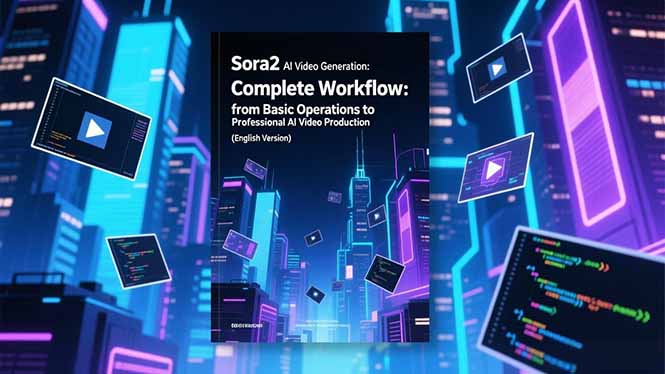 Sora2 AI视频生成的系统教程(英文版-快云博客