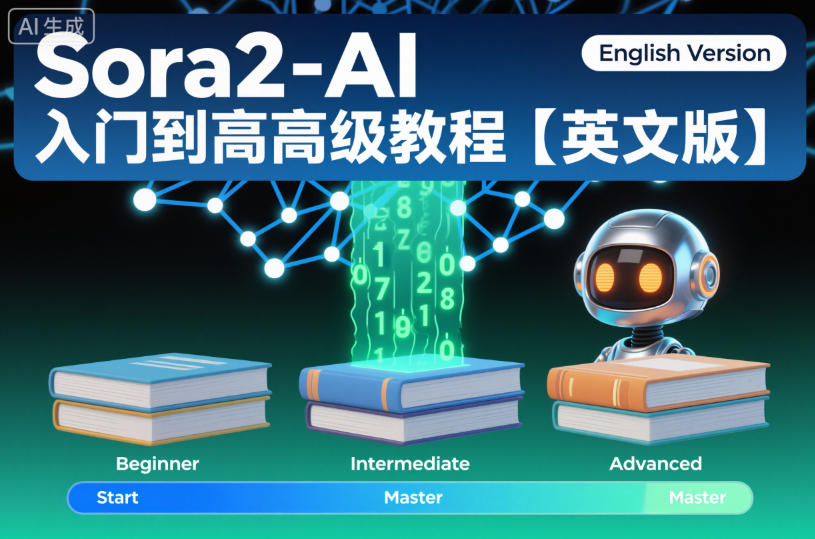 Sora2-AI入门到高级教程【英文版】-快云博客