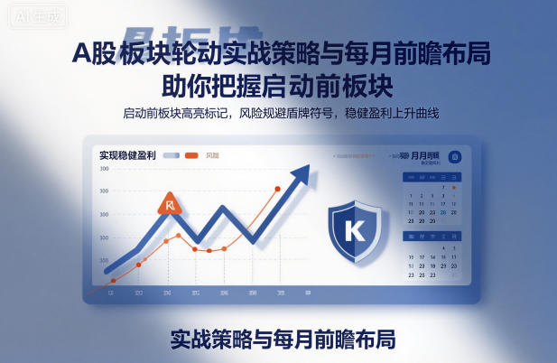 A股板块轮动实战策略与每月前瞻布局,助你把握启动前板块,规避风险,实现稳健盈利-快云博客