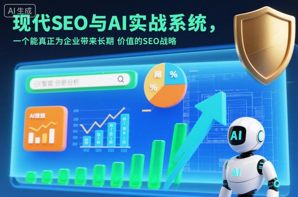 现代SEO与AI实战系统，一个能真正为企业带来长期价值的SEO战略(英语+中文字幕)-快云博客