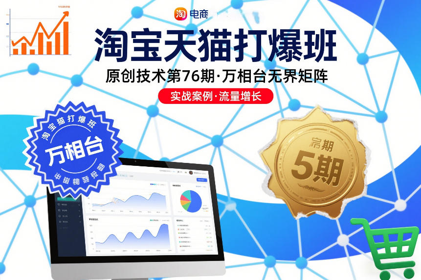 淘宝天猫打爆班原创技术第76期,万相台无界矩阵-快云博客