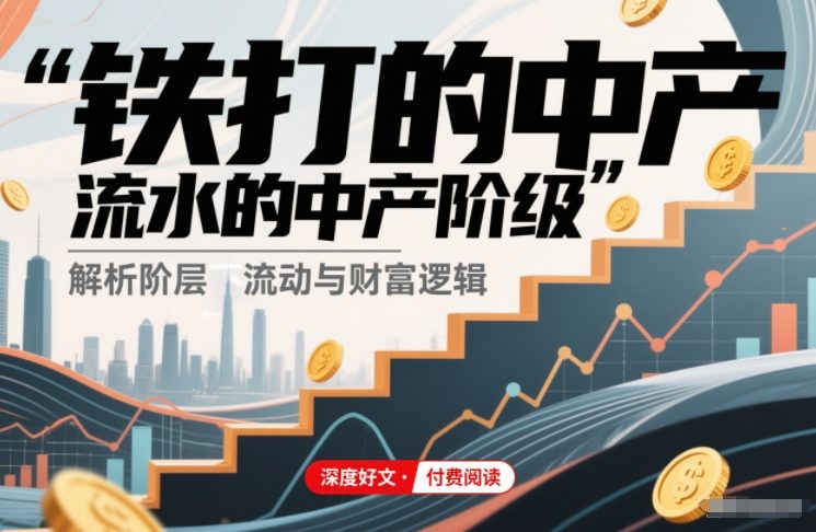 付费文章：铁打的中产，流水的中产阶级-快云博客