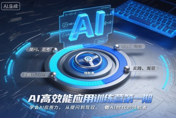 AI高效能应用训练营第一期，学会AI应用力，从提问到驾驭，做AI时代的领航者(更新)-快云博客
