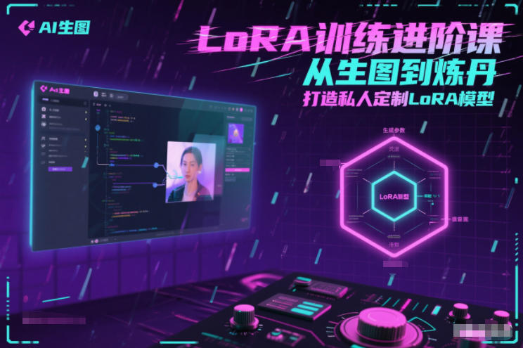 LoRA训练进阶课，从生图到炼丹，打造私人定制LoRA模型-快云博客