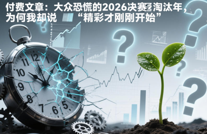 付费文章：大众恐慌的2026决赛淘汰年，为何我却说“精彩才刚刚开始”？-快云博客