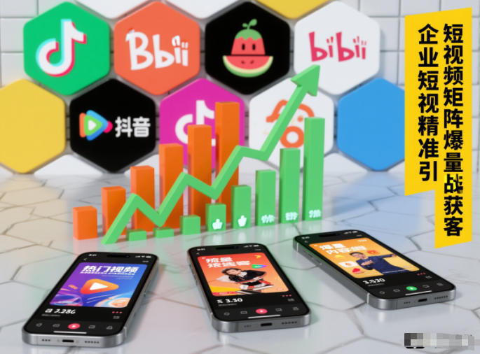 企业短视频精准引流矩阵获客，短视频矩阵爆量战法-快云博客