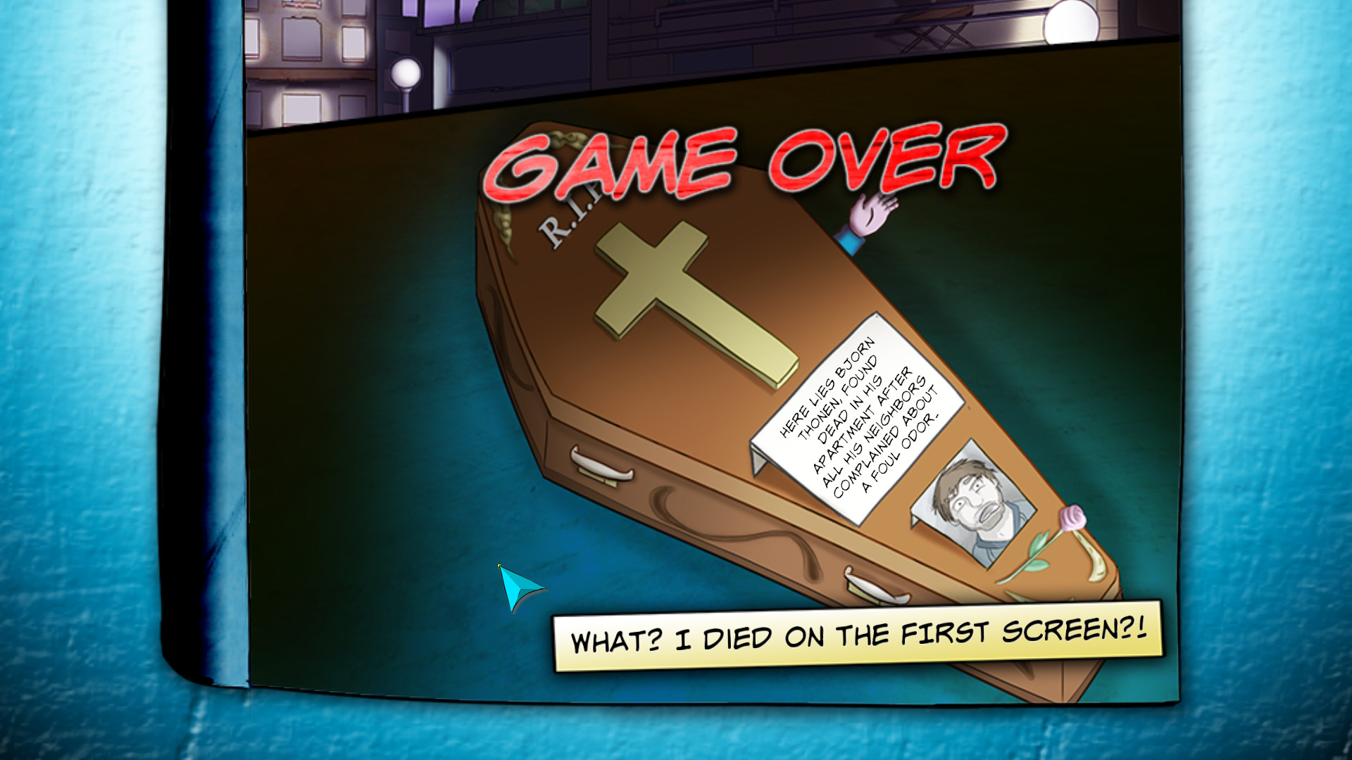 《德米特里：玩世不恭大冒险 Demetrios – The BIG Cynical Adventure》Switch英文版NSP下载 – 含1.0.1补丁-快云博客