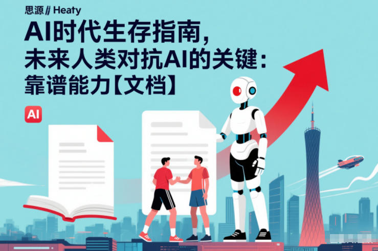 AI时代生存指南，未来人类对抗AI的关键：靠谱能力【文档】 &ndash; 快云博客-快云博客