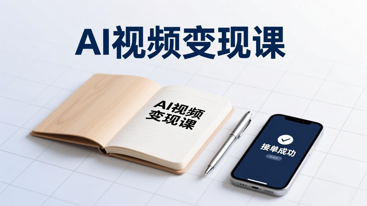 AI视频变现课，学完即可创作短片、接商单，实现副业增收，单项目报价可达千元-快云博客