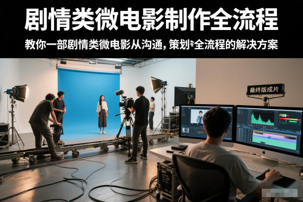 剧情类微电影制作全流程，教你一部剧情类微电影从沟通，策划到拍摄制作全流程的解决方案-快云博客