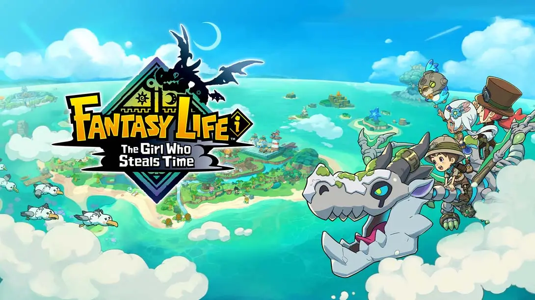【美版】幻想生活ｉ 转圈圈的龙和偷取时间的少女 .FANTASY LIFE i: The Girl Who Steals Time 中文-快云博客